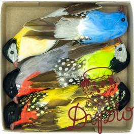 Ptaszki dekoracyjne (6 szt.) PTD-6111 ALIGA