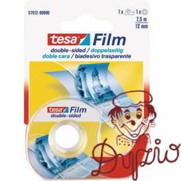 Taśma biurowa TESAfilm Dwustronna 7.5m x12mm 57912-00000-01