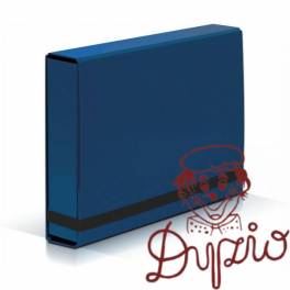 Teczka z gumką BOX CARIBIC niebieska 5cm 341/03 VAUPE