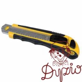 Nóż pakowy PROFESSIONAL z blokadą żółto-czarny, gumowa rękojeść 7948001PL-99 DONAU