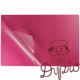 Podkład na biurko z folią 38x58 pink KPB-01-03 BIURFOL