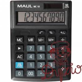 Kalkulator biurowy COMPACT MC10 10-pozycyjny czarny 72654/90 ML MAUL Kalkulator biurowy COMPACT MC10 10-pozycyjny czarny 72654/90 ML MAUL