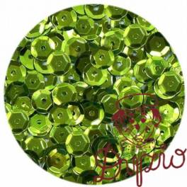 Cekiny hologramowe 6mm jasno zielone H150 BREWIS Cekiny hologramowe 6mm jasno zielone H150 BREWIS