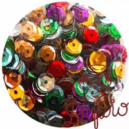 Cekiny błyszczące 8mm mix kolorów BM8 BREWIS Cekiny błyszczące 8mm mix kolorów BM8 BREWIS