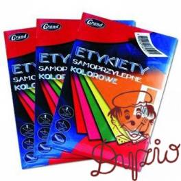 Etykieta samoprzylepna A4 GRAND czerwona 061 (25ark) 150-1062 Etykieta samoprzylepna A4 GRAND czerwona 061 (25ark) 150-1062