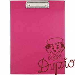 Deska z klipsem A4 pink BIURFOL KKL-01-03 (pastel różowy ) Deska z klipsem A4 pink BIURFOL KKL-01-03 (pastel różowy )