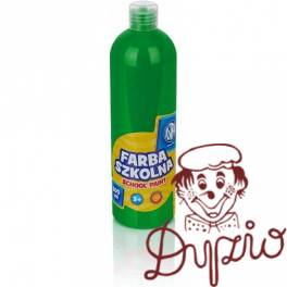 Farba szkolna 500 ml - zielona jasna 83410902 ASTRA Farba szkolna 500 ml - zielona jasna 83410902 ASTRA