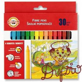 Flamastry 30 kol.w kartoniku 771002/CJ08 KOH-I-NOOR Flamastry 30 kol.w kartoniku 771002/CJ08 KOH-I-NOOR
