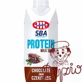 Napój mleczny proteinowy MLEKOVITA UHT SBA 350g smak czekoladowy Napój mleczny proteinowy MLEKOVITA UHT SBA 350g smak czekoladowy