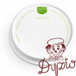 Pokrywka papierowa do kubka papierowego 250ml biała 50 szt. 100% biodegradowalna VLID79P VEGWARE Pokrywka papierowa do kubka papierowego 250ml biała 50 szt. 100% biodegradowalna VLID79P VEGWARE