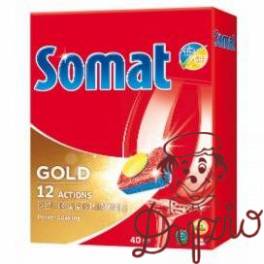 Tabletki do zmywarki SOMAT GOLD (34 tabletki) Tabletki do zmywarki SOMAT GOLD (34 tabletki)