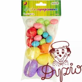 Jajko styropianowe brokatowe WPJ-7477 ALIGA Jajko styropianowe brokatowe WPJ-7477 ALIGA