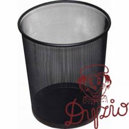 Kosz biurowy NATUNA 12L siatka czarny 265x280mm (L5002) Kosz biurowy NATUNA 12L siatka czarny 265x280mm (L5002)