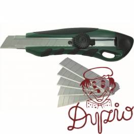 Nóż techniczny 17cm Tiger wzmocniony zielony LINEX (100412290) Nóż techniczny 17cm Tiger wzmocniony zielony LINEX (100412290)