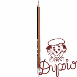 Ołówek drewniany z gumką Blackpeps B MAPED 851724 Ołówek drewniany z gumką Blackpeps B MAPED 851724