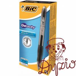 Pióro żelowe automatyczne Gelocity Gel czarny 829157 BIC Pióro żelowe automatyczne Gelocity Gel czarny 829157 BIC