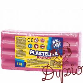 Plastelina Astra 1 kg różowa jasna, 303111007 ASTRA Plastelina Astra 1 kg różowa jasna, 303111007 ASTRA
