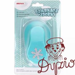 Dziurkacz ozdobny 2,5 cm ŚNIEŻYNKA D25-13 BREWIS Dziurkacz ozdobny 2,5 cm ŚNIEŻYNKA D25-13 BREWIS
