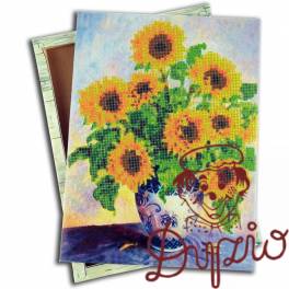 Mozaika diamentowa na drewnianej ramce 5D SUNFLOWERS 30x40cm CENTRUM 0452-6308-80 Mozaika diamentowa na drewnianej ramce 5D SUNFLOWERS 30x40cm CENTRUM 0452-6308-80