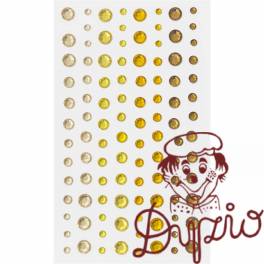 Kryształki samoprzylepne 3-6mm żółte (104) 251111 Galeria Papieru Kryształki samoprzylepne 3-6mm żółte (104) 251111 Galeria Papieru