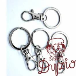 Kółko z karabińczykiem (4 sztuki) PH-6324 ALIGA Kółko z karabińczykiem (4 sztuki) PH-6324 ALIGA
