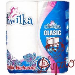 Ręcznik kuchenny (2 sztuki) CHWILKA Clasic 22,5x20cm 10m 2 warstwy Ręcznik kuchenny (2 sztuki) CHWILKA Clasic 22,5x20cm 10m 2 warstwy