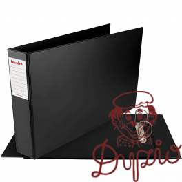 Segregator 2-ringowy poziomy A3 7cm czarny SE-06-01 BIURFOL Segregator 2-ringowy poziomy A3 7cm czarny SE-06-01 BIURFOL