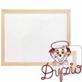 Tablica suchościeralna magnetyczna 60x80 r.drewniana WIELKOR