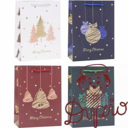 Torebka ozdobna TBN-24132-HS-A5 18x24x8cm (12szt) ROZETTE Torebka ozdobna TBN-24132-HS-A5 18x24x8cm (12szt) ROZETTE
