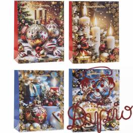 Torebka ozdobna TBN-24182-HS-A5 18x23x8cm (12szt) ROZETTE Torebka ozdobna TBN-24182-HS-A5 18x23x8cm (12szt) ROZETTE