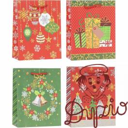 Torebka ozdobna TBN-24185-HS-A4 26x32x10cm (12szt) ROZETTE Torebka ozdobna TBN-24185-HS-A4 26x32x10cm (12szt) ROZETTE