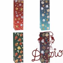 Torebka ozdobna TBN-24189-HS-BB 11x38x11cm (12szt) ROZETTE