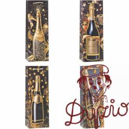Torebka ozdobna TBN-24198-BB-HS 12x36x9cm (12szt) ROZETTE Torebka ozdobna TBN-24198-BB-HS 12x36x9cm (12szt) ROZETTE