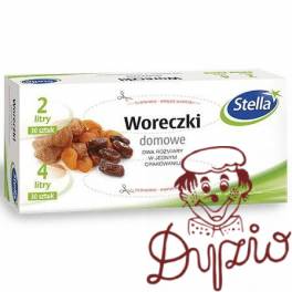 Woreczki domowe (2L*30sztuk) (4L*30sztuk) W-5215 STELLA Woreczki domowe (2L*30sztuk) (4L*30sztuk) W-5215 STELLA