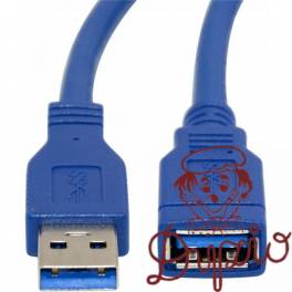 Kabel przedłużacz USB-A/M - USB-A/F 1,5m niebieski USB 3.0 RETOO E391/USB310 Kabel przedłużacz USB-A/M - USB-A/F 1,5m niebieski USB 3.0 RETOO E391/USB310