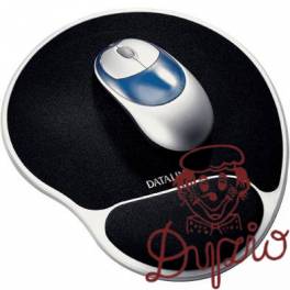 Podkładka żelowa pod mysz czarno-srebrna ESSELTE 67038 Podkładka żelowa pod mysz czarno-srebrna ESSELTE 67038