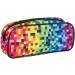 Piórnik saszetka PIXI rainbow z jednym zamkiem HA 2212 5910-PI4 HAPPY COLOR
