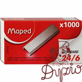 Zszywki 24/6 1000szt MAPED 324405 Zszywki 24/6 1000szt MAPED 324405