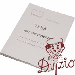 Teczka do akt osobowych A4 350g. bezkwasowa + wkładka ABCDE KIEL-TECH 4-00581/1 Teczka do akt osobowych A4 350g. bezkwasowa + wkładka ABCDE KIEL-TECH 4-00581/1