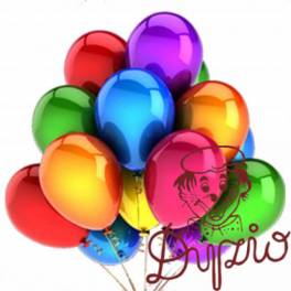 Balony 27cm metalizowane mix (100szt.) 12M-MIX ALIGA Balony 27cm metalizowane mix (100szt.) 12M-MIX ALIGA