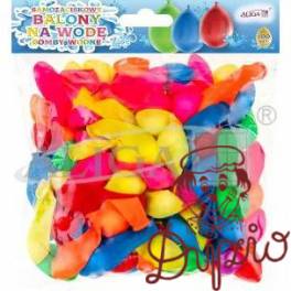 Balony wodne samozaciskowe (100szt.+ 2 końcówki) BW-5211 ALIGA Balony wodne samozaciskowe (100szt.+ 2 końcówki) BW-5211 ALIGA