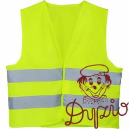 Kamizelka ostrzegawcza żółta r.XXXL (58x67cm) BULK Kamizelka ostrzegawcza żółta r.XXXL (58x67cm) BULK