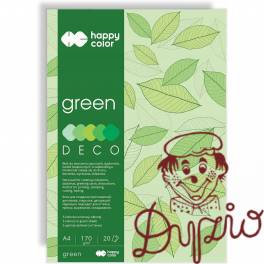 Blok A4 20k 170g 5 kolorów DECO GREEN HA 3717 2030-052 HAPPY COLOR Blok A4 20k 170g 5 kolorów DECO GREEN HA 3717 2030-052 HAPPY COLOR