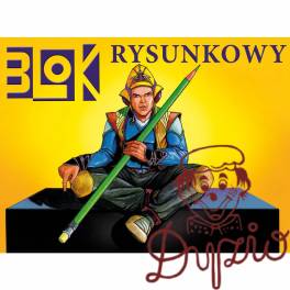 Blok rysunkowy A3 20k biały KRESKA Blok rysunkowy A3 20k biały KRESKA