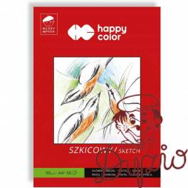 Blok szkicownik A4 50k 90g MŁODY ARTYSTA HA 3709 2030-M50 HAPPY COLOR Blok szkicownik A4 50k 90g MŁODY ARTYSTA HA 3709 2030-M50 HAPPY COLOR