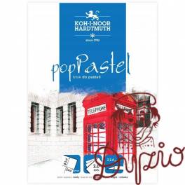 Blok do pasteli 300x420mm 20k 220g biały POP PASTEL BLO-PA300 KOH-I-NOOR Blok do pasteli 300x420mm 20k 220g biały POP PASTEL BLO-PA300 KOH-I-NOOR