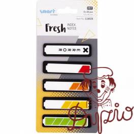 Zakładki indeksujące SMART BATERIA 12x45mm 5x25szt 110525 Zakładki indeksujące SMART BATERIA 12x45mm 5x25szt 110525