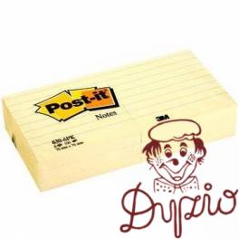 Bloczek samoprzylepny 76x127mm żółty POST-IT (16+4szt) w kartoniku 655CY-VP20 3M Bloczek samoprzylepny 76x127mm żółty POST-IT (16+4szt) w kartoniku 655CY-VP20 3M