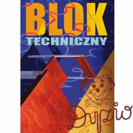 Blok techniczny A3 10k 170g biały KRESKA Blok techniczny A3 10k 170g biały KRESKA