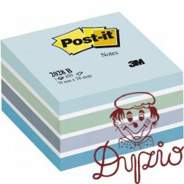 Bloczek samoprzylepny 76x76mm 450k niebieski POST-IT 2028-B FT510093212 3M Bloczek samoprzylepny 76x76mm 450k niebieski POST-IT 2028-B FT510093212 3M